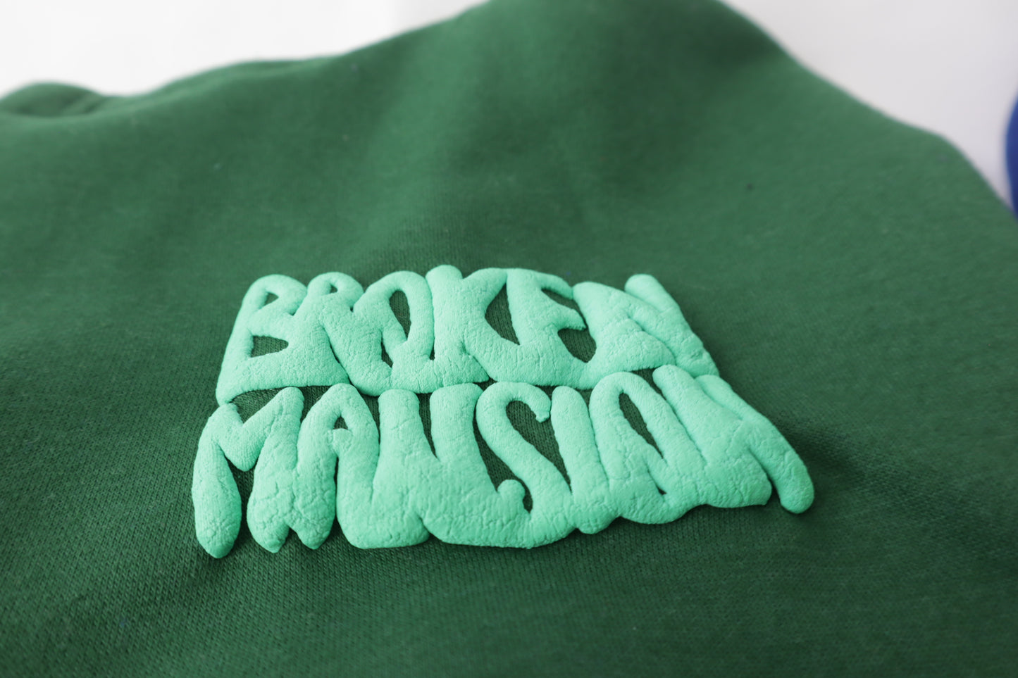 GLITCH BM HOODIE - GREEN